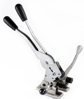 Стреппинг инструмент обвязочная машина машинка натяжное комбинированное устройство Mantella H-42-12 для ПП ленты 12мм, 0,5-1,0мм