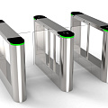 Проходные турникеты с распашными створками