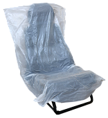 Одноразовая накидка чехол на сиденье автомобиля 790х1300 10 мкм 100 штук