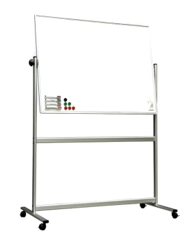 Маркерная магнитная доска на подставке передвижная на колёсиках колёсах на ножках 100х70 см 70х100 см