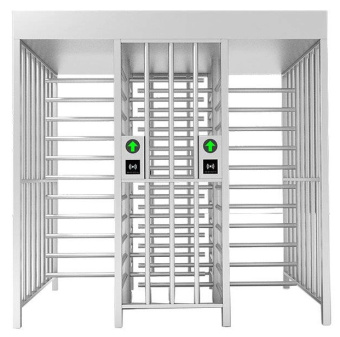 Полноростовой полноростовый турникет электронная проходная 2 прохода